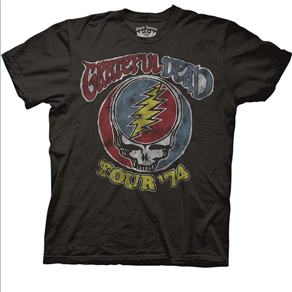 Unisex Tour 74 Vintage Light Weight Crew T-Shirt